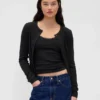 Pointelle-vest