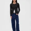 Pointelle-vest