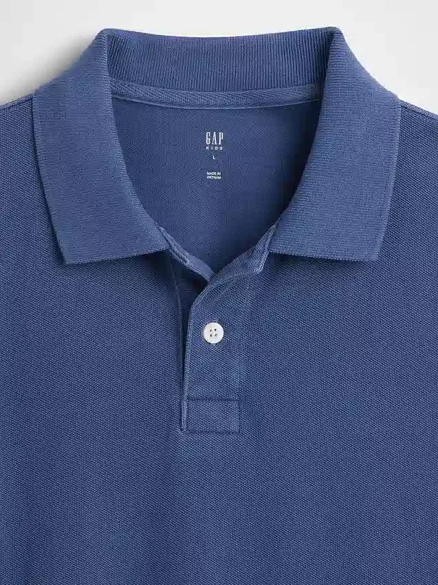 Polo-shirt van piqué voor kinderen