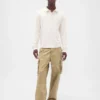 Polo-shirt van zware jersey