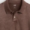Polo-shirt van zware jersey