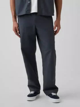 Popeline ’90s losse broek