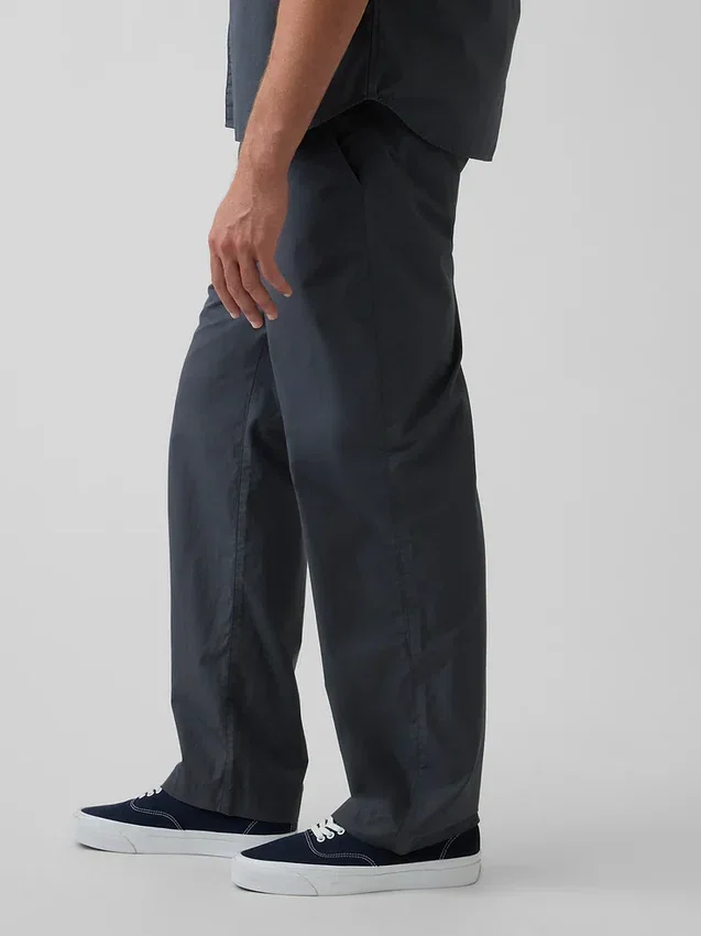 Popeline '90s losse broek