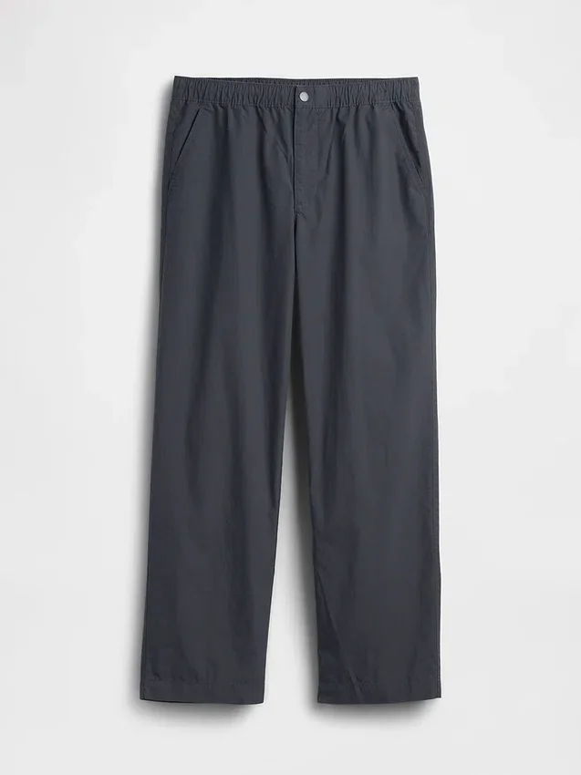 Popeline '90s losse broek
