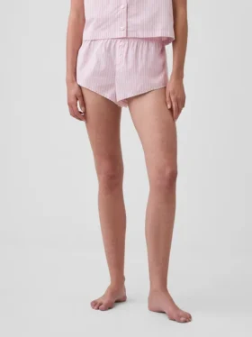 Popeline bloomer-korte broek