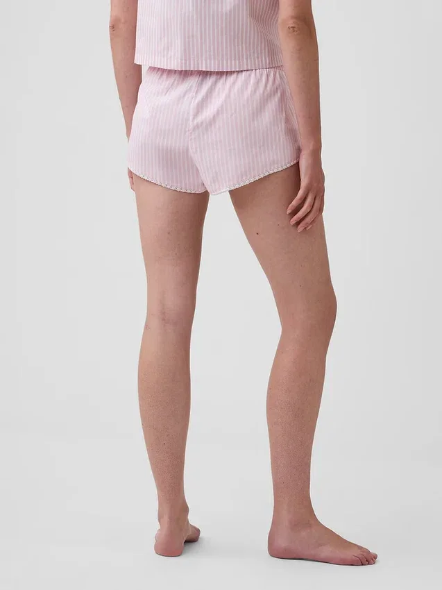 Popeline bloomer-korte broek