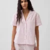 Popeline pyjamashemd