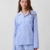 Popeline pyjamashemd