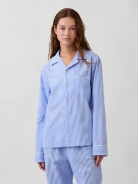 Popeline pyjamashemd