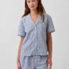 Popeline pyjamashemd