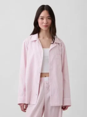 Popeline pyjamashemd