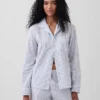 Popeline pyjamashemd