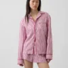 Popeline pyjamashemd
