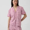 Popeline pyjamashemd