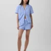 Popeline pyjamashemd