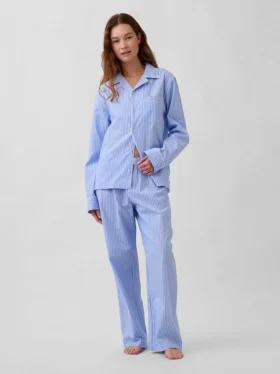 Popeline pyjamashemd