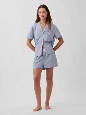 Popeline pyjamashemd