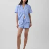 Popeline pyjamashemd