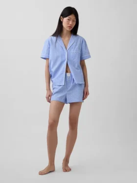 Popeline pyjamashemd