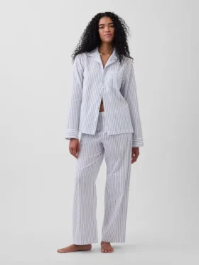 Popeline pyjamashemd