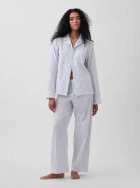 Popeline pyjamashemd