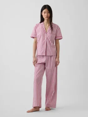 Popeline pyjamashemd