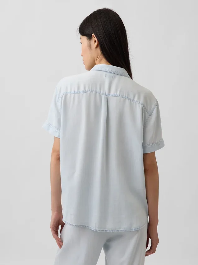 Popeline pyjamashemd