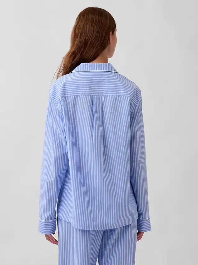 Popeline pyjamashemd