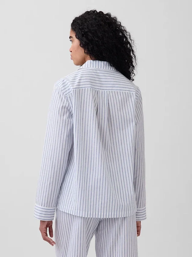 Popeline pyjamashemd