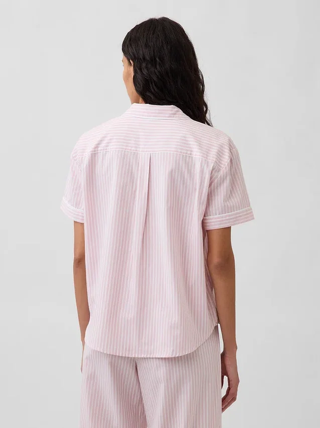 Popeline pyjamashemd