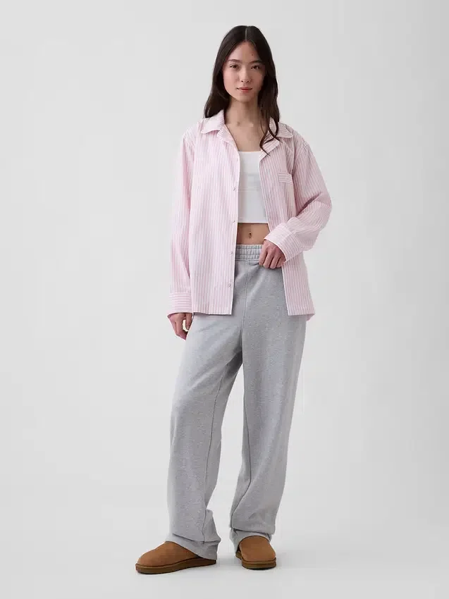 Popeline pyjamashemd