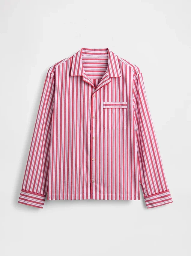 Popeline pyjamashemd