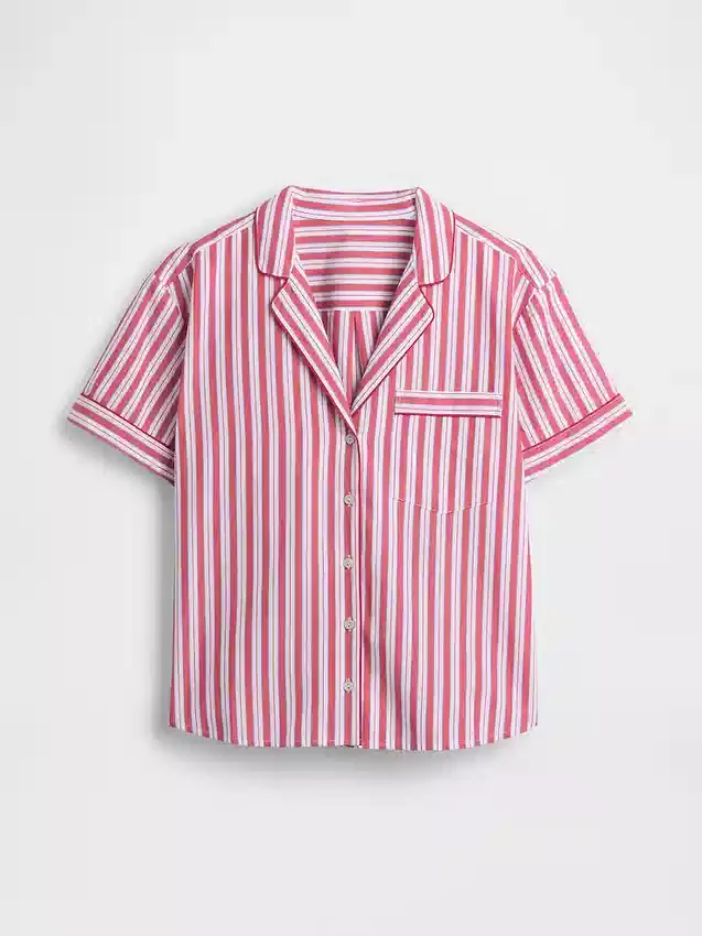 Popeline pyjamashemd