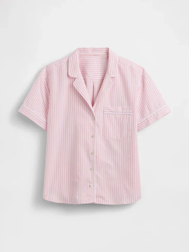 Popeline pyjamashemd