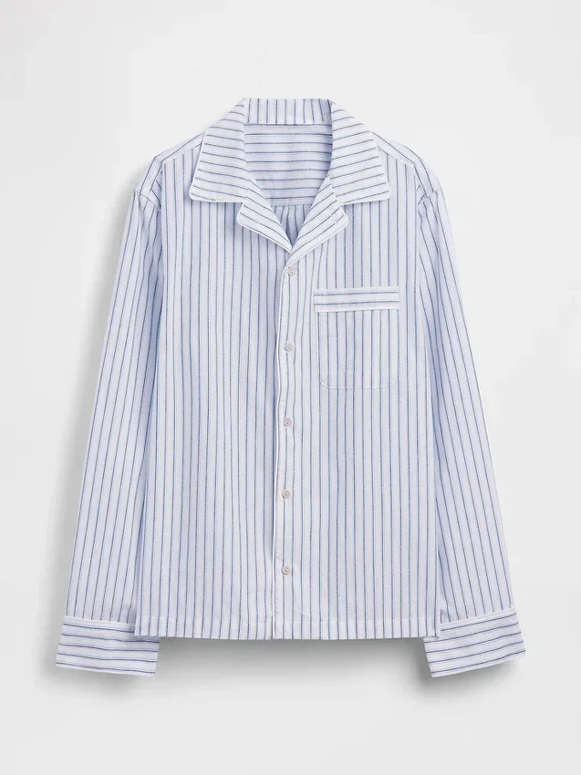 Popeline pyjamashemd