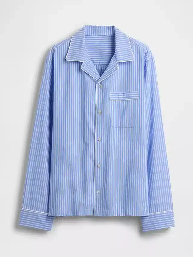 Popeline pyjamashemd