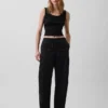 Poplin Easy Barrel-broek