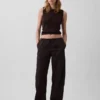 Poplin Easy Barrel-broek