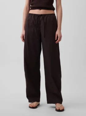 Poplin Easy Barrel-broek