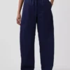 Poplin Easy Barrel-broek
