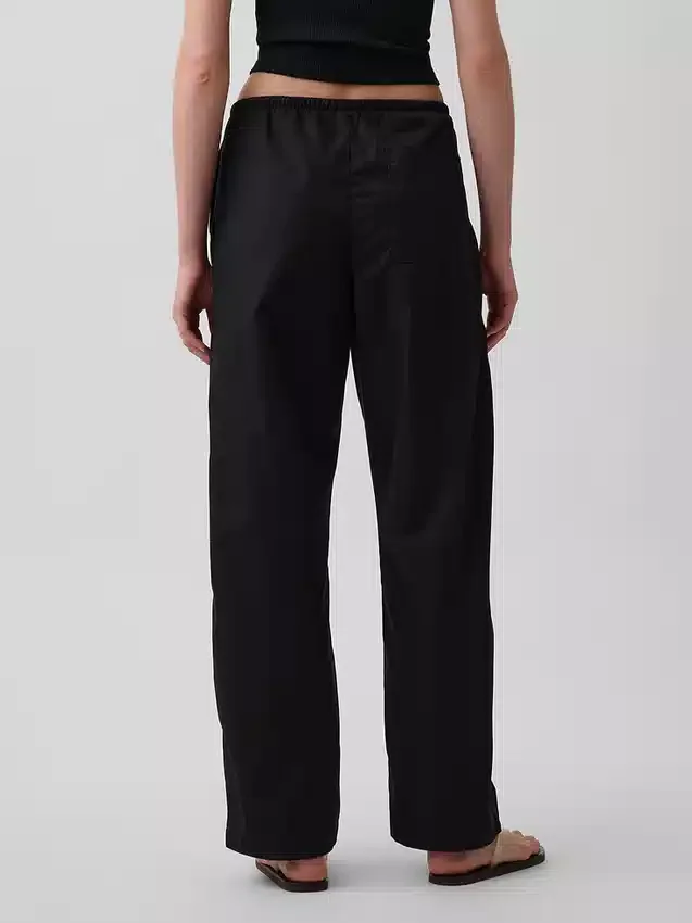 Poplin Easy Barrel-broek