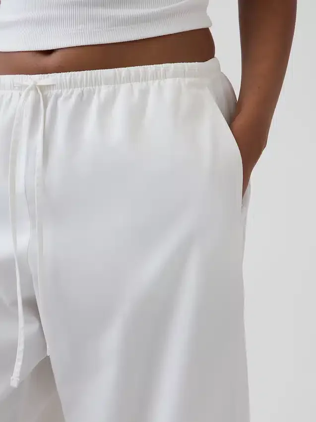 Poplin Easy Barrel-broek
