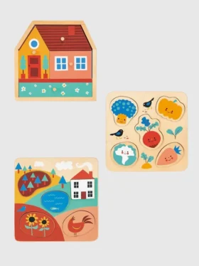 Puzzel- en vormherkenningsset voor peuters