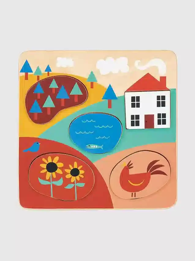 Puzzel- en vormherkenningsset voor peuters