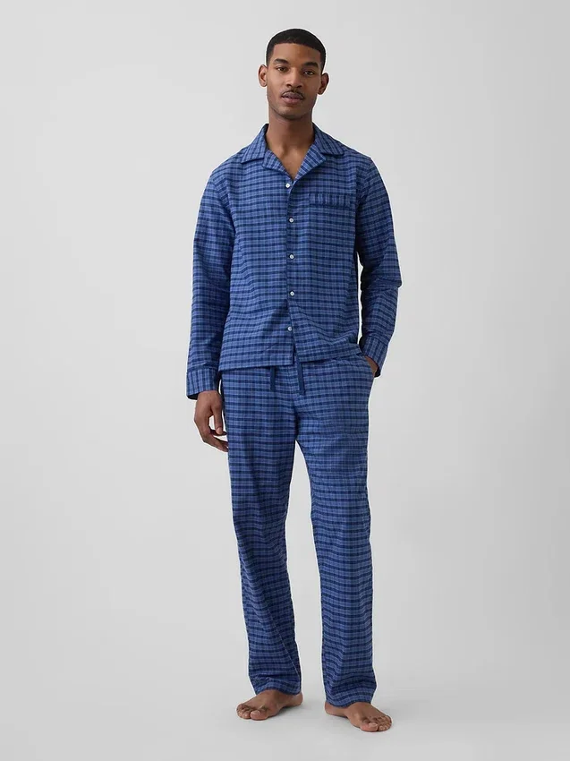Pyjama-broek met relaxte pasvorm
