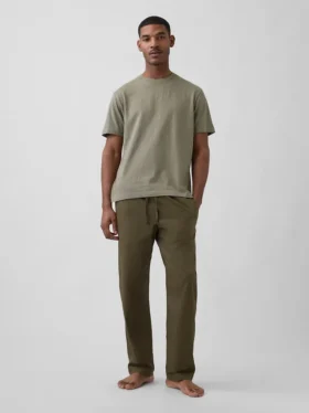 Pyjama-broek met relaxte pasvorm