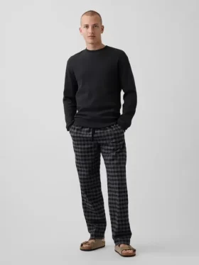 Pyjama-broek met relaxte pasvorm