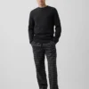 Pyjama-broek met relaxte pasvorm