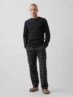 Pyjama-broek met relaxte pasvorm