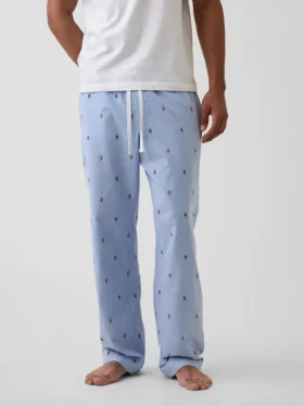Pyjama-broek met relaxte pasvorm